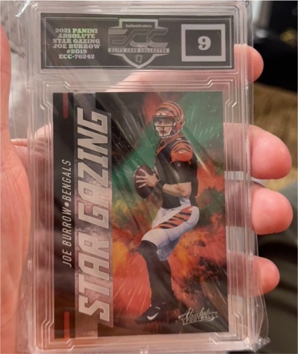 2021 Panini Absolute Star Gazing #SG19 Joe Burrow — front