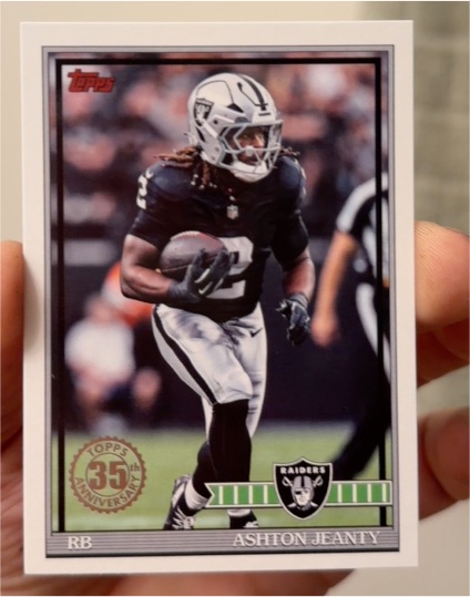 2026 Topps Flagship #91TF-27 Ashton Jeanty — front