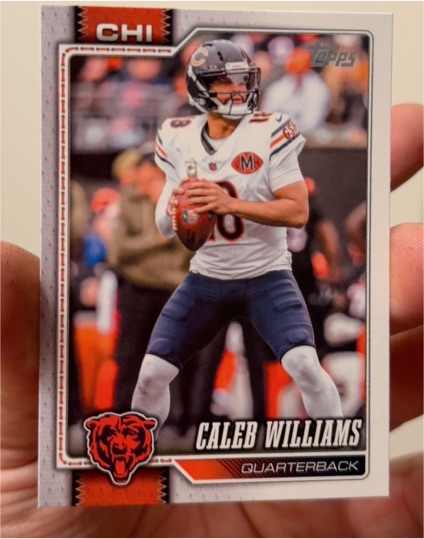 2026 Topps Flagship #35 Caleb Williams — front