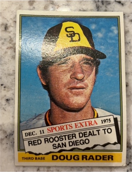 1976 Topps Traded #44T Doug Rader — front