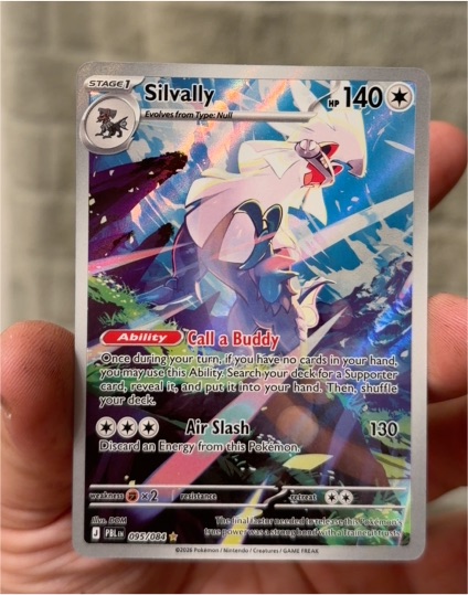 2026 Pokémon #095 Silvally — front