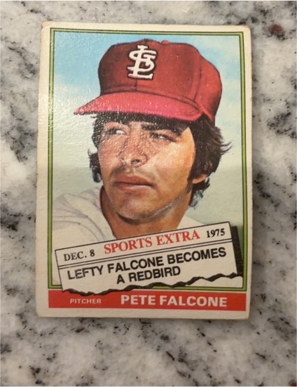 1976 Topps Traded #524T Pete Falcone — front