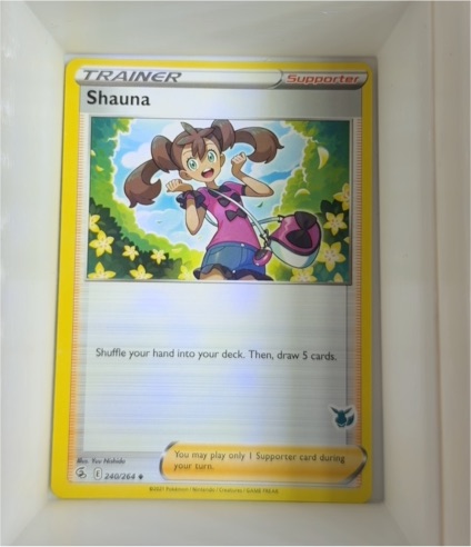 2021 Pokémon Fusion Strike #240 Shauna — front