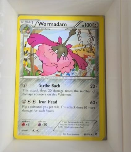 2016 Pokemon XY Fates Collide #59 Wormadam — front