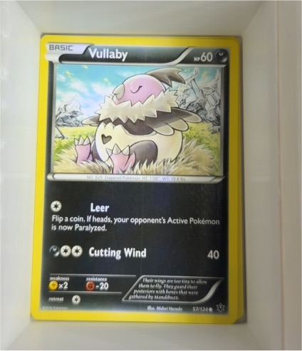 2016 Pokémon XY Fates Collide #57 Vullaby — front