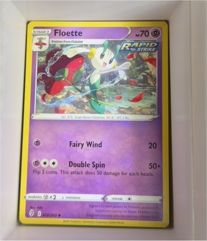 2021 Pokémon #072 Floette — front