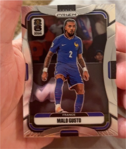 2026 Panini Prizm FIFA World Cup #36 Malo Gusto, France — front