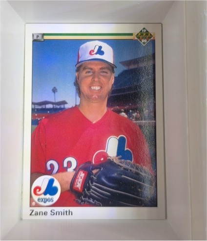 1990 Upper Deck #607 Zane Smith — front