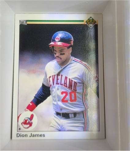 1990 Upper Deck #591 Dion James — front