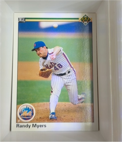 1989 Upper Deck #634 Randy Myers — front