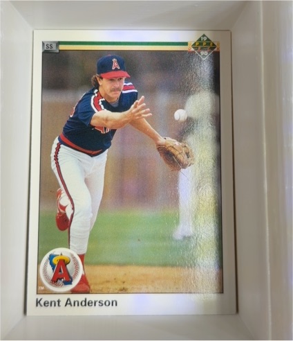 1990 Upper Deck #691 Kent Anderson — front