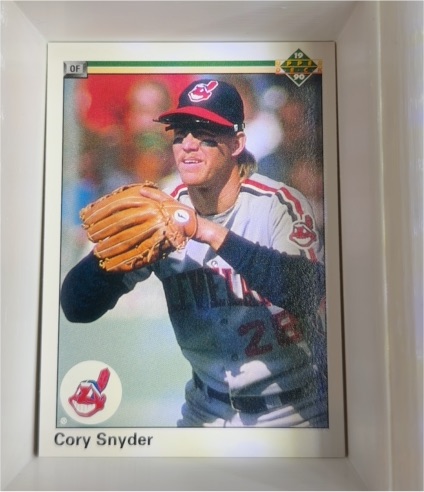 1990 Upper Deck #126 Cory Snyder — front