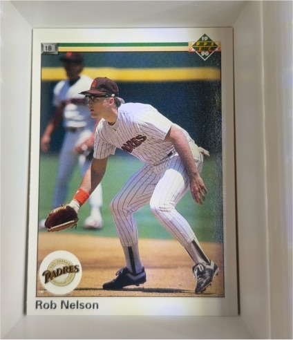 1990 Upper Deck #51 Rob Nelson — front