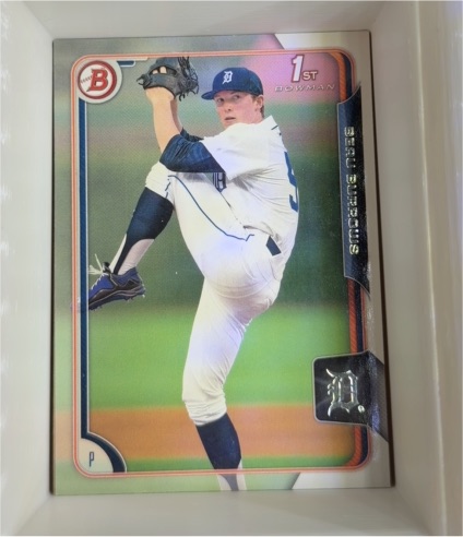 2015 Bowman Draft #17 Beau Burrows — front
