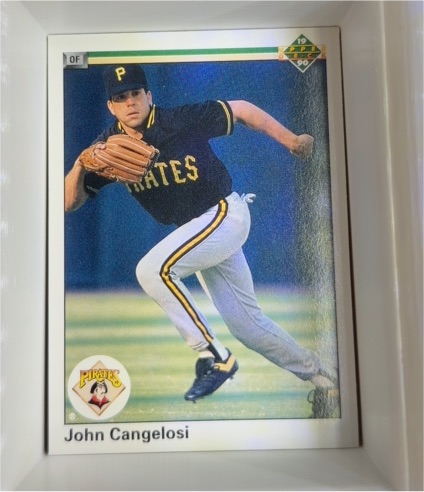 1990 Upper Deck #370 John Cangelosi — front