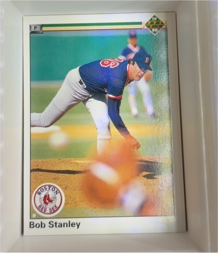 1990 Upper Deck #654 Bob Stanley — front
