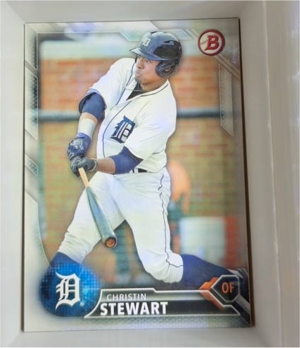 2016 Bowman Chrome Prospects #BCP87 Christin Stewart — front