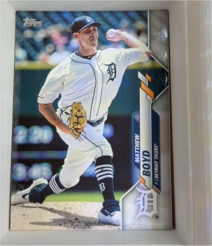 2020 Topps Chrome #74 Matthew Boyd — front