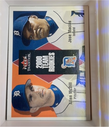 2000 Fleer Tradition Update #U116 Jose Macias & Allen McDill — front