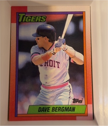1990 Topps #77 Dave Bergman — front