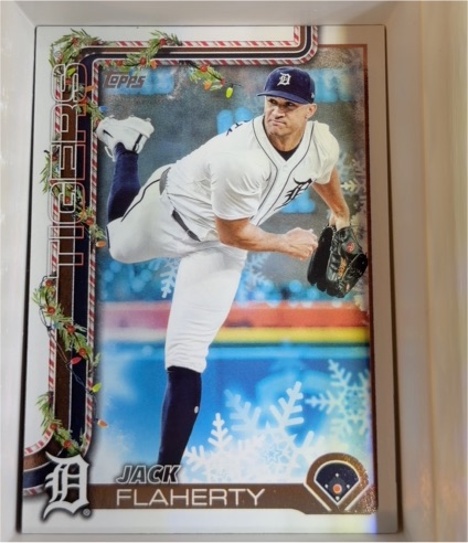 2025 Topps Holiday #H51 Jack Flaherty — front