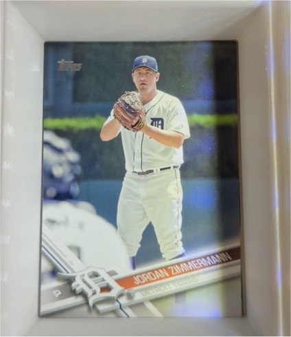 2017 Topps #40 Jordan Zimmermann — front