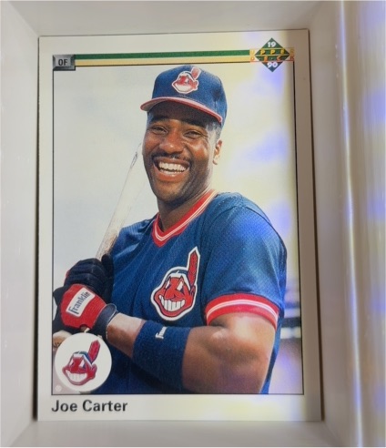 1990 Upper Deck #375 Joe Carter — front