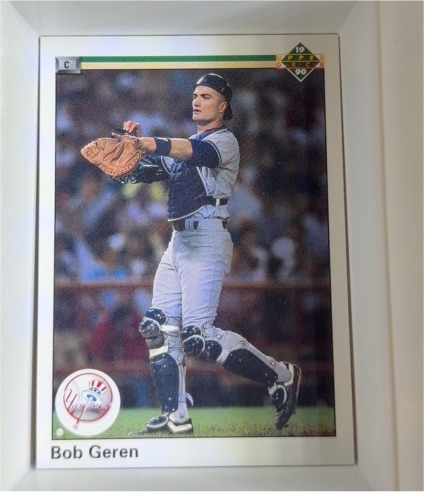 1990 Upper Deck #608 Bob Geren — front