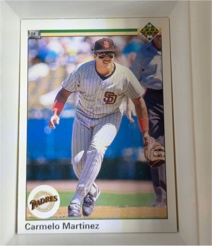 1990 Upper Deck #592 Carmelo Martinez — front