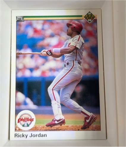 1990 Upper Deck #576 Ricky Jordan — front