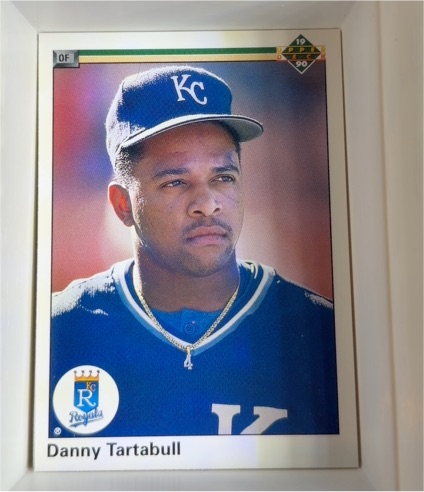 1990 Upper Deck #656 Danny Tartabull Kansas City Royals — front