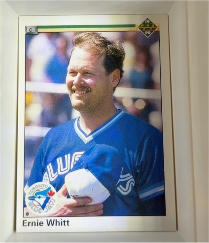 1990 Upper Deck #148 Ernie Whitt — front