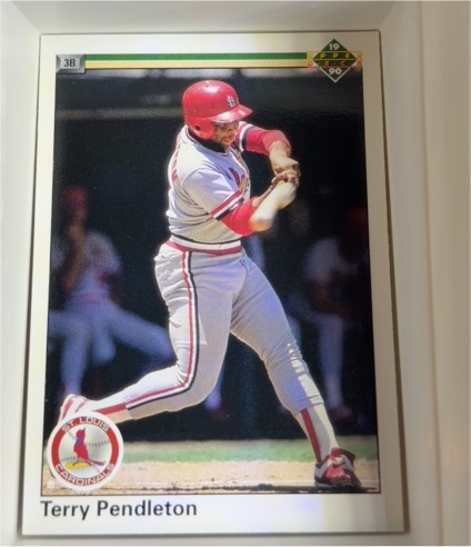 1990 Upper Deck #469 Terry Pendleton — front