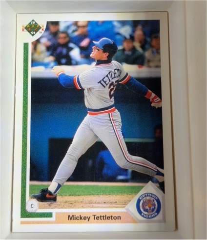 1991 Upper Deck #729 Mickey Tettleton — front