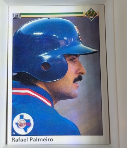 1990 Upper Deck #335 Rafael Palmeiro — front