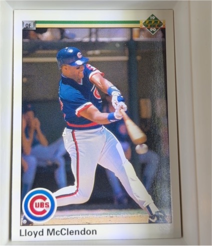 1990 Upper Deck #398 Lloyd McClendon — front