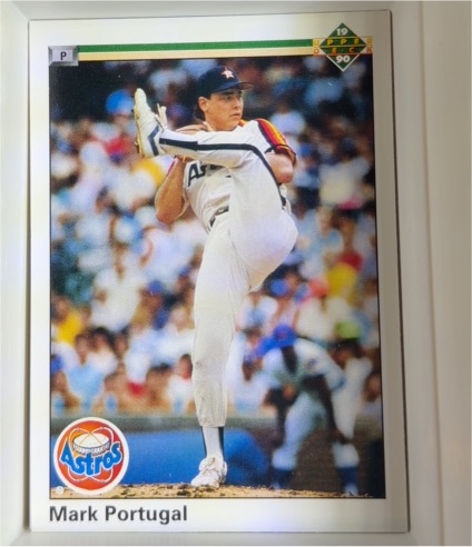 1990 Upper Deck #502 Mark Portugal — front