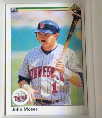 1990 Upper Deck #240 John Moses Minnesota Twins — front