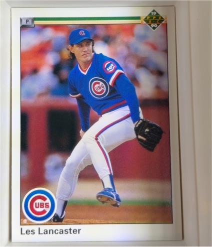 1990 Upper Deck #584 Les Lancaster — front