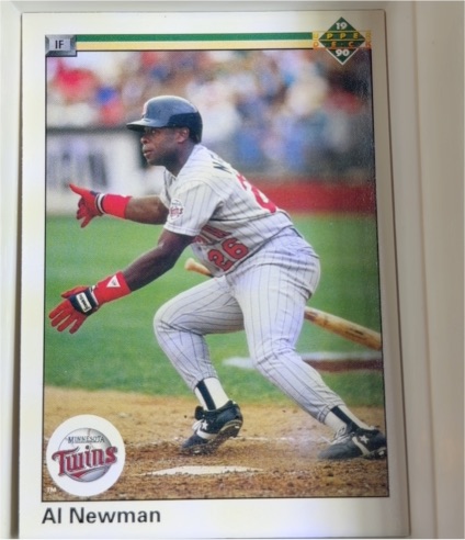 1990 Upper Deck #199 Al Newman — front
