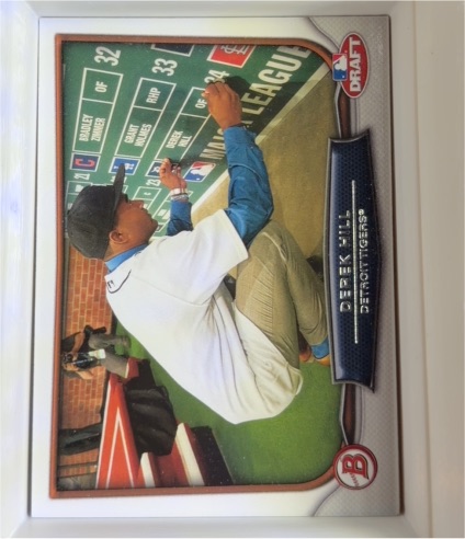2014 Bowman Draft Draft Night #DN-DH Derek Hill — front