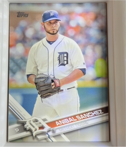 2017 Topps #83 Anibal Sanchez — front