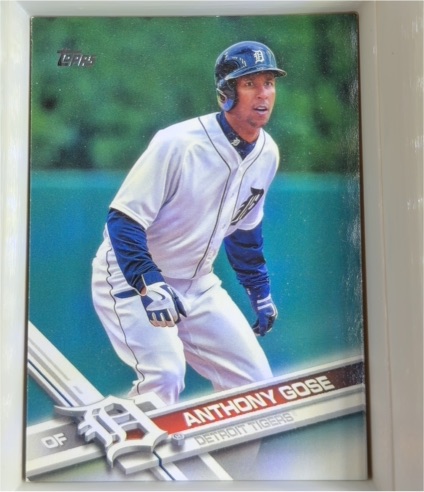 2017 Topps #268 Anthony Gose — front