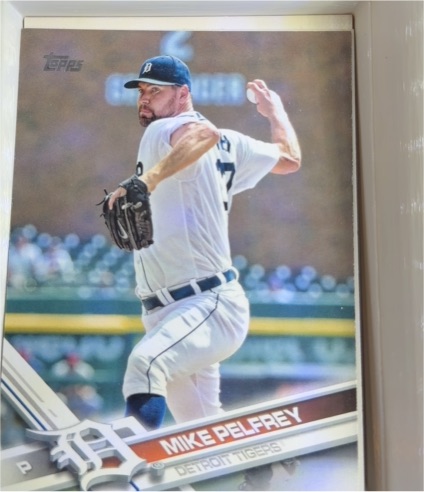 2017 Topps #680 Mike Pelfrey — front