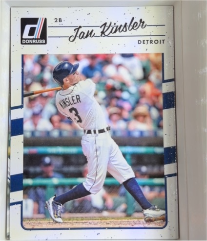 2017 Donruss #94 Ian Kinsler Detroit Tigers — front