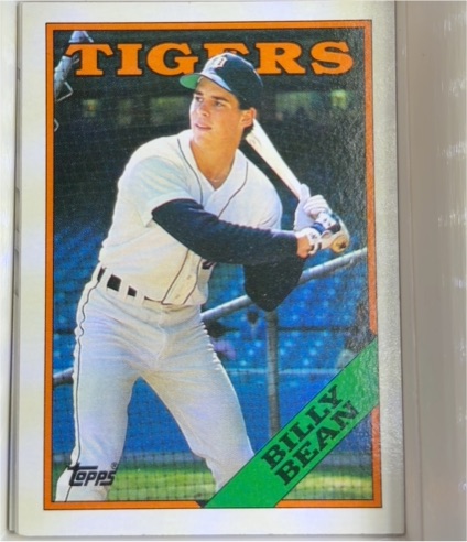 1988 Topps #267 Billy Bean — front