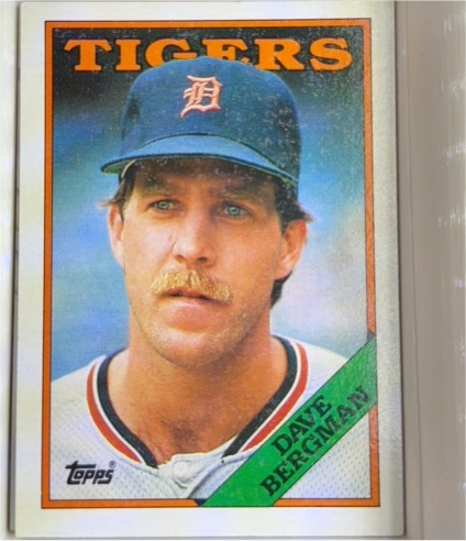 1988 Topps #289 Dave Bergman — front