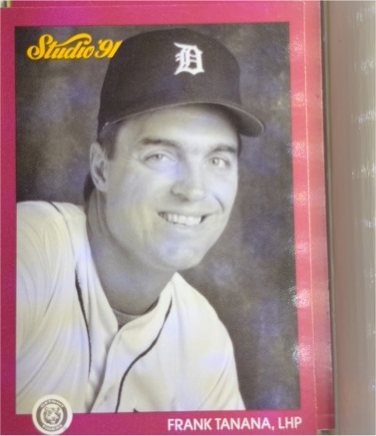 1991 Leaf Studio #57 Frank Tanana — front