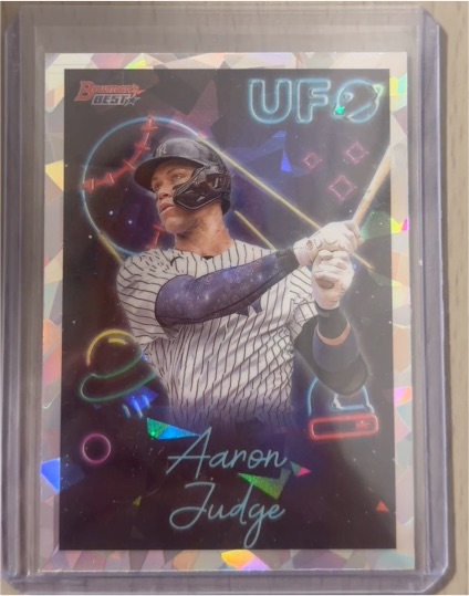 2022 Bowman's Best #UFO-22 Aaron Judge — front