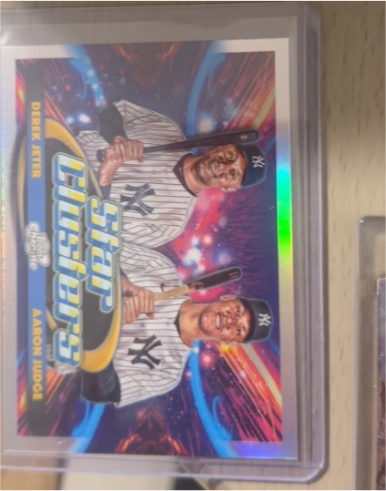 2025 Topps Cosmic Chrome Star Clusters #DSC-1 Derek Jeter Aaron Judge — front